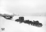 Culemeyer-Trafo-Transport mit drei Zugmaschinen in Süddeutschland. (1937) <i>Foto: RVM</i>