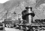 Im 2. Weltkrieg benutzte die deutsche Wehrmacht die Culemeyer-Straßenroller auch zum Transport von schweren Militärteilen. Zu diesem Transport auf dem Balkan fehlen leider jegliche Angaben. (1941) <i>Foto: RVM</i>