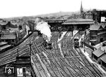 Interessante Weichenstraßenverbindungen in Newcastle upon Tyne im Nordosten Englands.  (30.05.1940) <i>Foto: Pressefoto ACME</i>