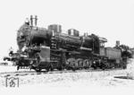 Fünffach gekuppelte Schlepptenderlokomotive Nr. 878 der Königlich Sächsischen Staatseisenbahnen für den Güterzugdienst, bei der Reichsbahn als 57 206 im Einsatz. (1936) <i>Foto: Werner Hubert</i>