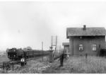 74 456 mit einem Personenzug aus sächsischen Abteilwagen, wahrscheinlich während ihrer Stationierungszeit beim Bw Leipzig-Engelsdorf, irgendwo in Sachsen. (1936) <i>Foto: RVM</i>