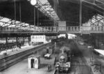 17 078 in der alten Halle des Mainzer Hauptbahnhofs. (1934) <i>Foto: RVM</i>