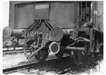 Spritzeinrichtung am Unkrautvernichtungszug der RBD Altona. (1932) <i>Foto: Walter Hollnagel</i>