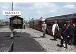 Ein ETA 150 im Bahnhof Hasperde an der Strecke Hameln - Bad Münder. (1968) <i>Foto: Gerecht</i>