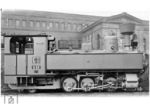 Die nagelneue kkStB U.25 (spätere ÖBB 298.25) bei der Lokomotivfabrik der Staatseisenbahngesellschaft (StEG) in Floridsdorf. (1902) <i>Foto: RVM-Archiv</i>