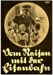 Zeitgenössisches Werbeplakat der Deutschen Reichsbahn: "Vom Reisen mit der Eisenbahn" (1932) <i>Foto: WER</i>