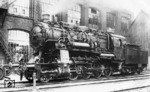 Die 1920 bei Henschel in Kassel gebaute 56 114 war lange Zeit als Bremslok beim Lokomotiv-Versuchsamt (LVA) Berlin-Grunewald tätig. (1934) <i>Foto: Hermann Maey</i>