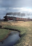 042 320-6 (41 320) vor Dg 54408 bei Westerhausen zwischen Melle und Osnabrück. (02.03.1976) <i>Foto: Peter Schiffer</i>