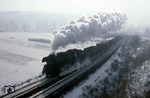 41 1273-6 durchfährt vor Ng 66474 den Haltepunkt Zeutsch zwischen Uhlstädt und Orlamünde. (18.02.1982) <i>Foto: Wolfgang Bügel</i>
