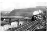 74 920 vor P 1721 auf der Strecke Köln - Dieringhausen bei Overath. (1938) <i>Foto: DLA Darmstadt</i>