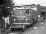 Vorstellung des Schienen-Straßenbus in Wengern-Ost. (1951) <i>Foto: Willi Marotz</i>