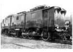 Lok "EG 582 Breslau" (spätere DRG E 91 82) auf der eisenbahntechnischen Ausstellung in Seddin. (1924) <i>Foto: Rudolf Kallmünzer</i>