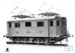 EG 506 als "10208 Halle" (spätere DRG E 70 06) bei der Anlieferung. (1911) <i>Foto: RVM-Archiv</i>