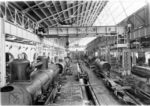 Blick in die Kesselschmiede der Lokfabrik Floridsdorf bei Wien. (1906) <i>Foto: RVM-Archiv</i>