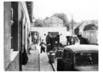 Verladen von Milchkannen am Bahnhof Bublitz an der Strecke Gramenz - Zollbrück (Pommern). (1932) <i>Foto: RVM</i>