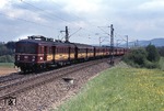 465 007 + 465 016 bei Neckartailfingen (zwischen Nürtingen und Tübingen). (10.05.1978) <i>Foto: Peter Schiffer</i>