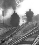 78 123 verlässt den Bahnhof Hamburg-Altona. (02.02.1953) <i>Foto: Walter Hollnagel</i>