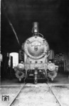 97 016 im Schuppen des Bw Linz/Rh. (03.05.1931) <i>Foto: DLA Darmstadt</i>