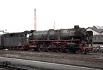 01 1101 während eines Wasserhaltes im Bahnhof Fulda. (03.1962) <i>Foto: Oskar Bär</i>