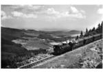 Ein Zug der Brockenbahn bei Schierke. (1928) <i>Foto: RVM</i>