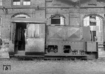 Kö 6411 des Gleisbauhofs Offenbach zu Gast im Ausbesserungswerk Opladen. (1951) <i>Foto: Slg. Eisenbahnstiftung</i>