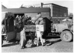 Umladung von Kartoffeln im Güterbahnhof von Berlin-Pankow. (1942) <i>Foto: RVM (Ittenbach)</i>