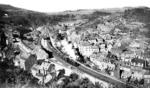 Nach Carl Bellingrodts Angaben verlässt hier angeblich 38 1028 vor P 2337 den Bahnhof Idar-Oberstein. Die Lok war jedoch zum Zeitpunkt der Aufnahme in Norddeutschland stationiert. (1928) <i>Foto: DLA Darmstadt</i>