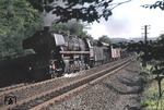 044 668-2 (44 668) vor Dg 53067 auf der Siegstrecke zwischen Wissen und Kleehahn. (06.08.1974) <i>Foto: Peter Schiffer</i>