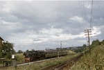 38 2257 vom Bw Gießen läuft in den Bahnhof Frankfurt-Bonames ein. (16.08.1958) <i>Foto: Brian Bittner</i>