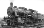 56 704 nach Umbau im RAW Darmstadt. (23.02.1938) <i>Foto: Hermann Maey</i>