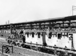 Der Adlerzug beim 100-jährigen Jubiläum der Berlin-Postdamer Eisenbahn im Bahnhof Potsdam. (20.09.1938) <i>Foto: RVM</i>