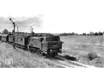 75 1015 (Bw Rostock) passiert mit P 213 das Einfahrsignal von Bad Sülze auf der Bahnstrecke Rostock—Tribsees. (20.06.1932) <i>Foto: DLA Darmstadt (Bellingrodt)</i>