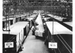 Blick in die Umladehalle des Güterbahnhofs Stettin. (1934) <i>Foto: RVM</i>