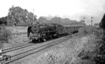 Nochmals 01 165 mit einem "Interzonenzug" in Berlin-Wannsee. (23.07.1968) <i>Foto: Burkhard Wollny</i>