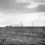 Ein Zug der Köln-Bonner Eisenbahn (KBE) unterwegs im Rheinischen Braunkohlenrevier bei Brühl. (1932) <i>Foto: RBD Köln (Felten)</i>