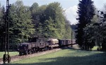 ÖBB 1189.09 mit einem Güterzug auf der Salzkammergutbahn bei Wankham. (16.05.1979) <i>Foto: Peter Schiffer</i>