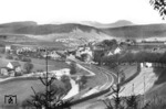 Blick auf den Bahnhof Rottweil an der Gäubahn zur Länderbahnzeit. (1902) <i>Foto: RVM-Archiv</i>