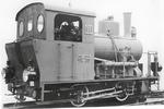 Die 1913 bei der Maschinenfabrik Esslingen unter der Fabriknummer 3710  speziell für die meterspurige Härtsfeldbahn gebaute Lok WN 11. Nach ihrer Abstellung im Jahre 1963 überlebte sie als Denkmallok in Neresheim und soll wieder betriebsfähig aufgearbeitet werden. (1913) <i>Foto: RVM-Archiv</i>