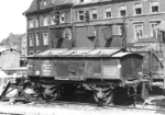 Bundesbahneigener Müllwagen "Hannover 2042" des Bahnhofs Hannover Hbf.  (10.05.1951) <i>Foto: Berkowski</i>