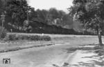 59 036 mit einem Güterzug zwischen Heidelsheim und Bruchsal. (18.06.1934) <i>Foto: Hermann Maey</i>