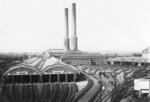Blick in den Betriebsbahnhof der Hamburger Hochbahn im Stadtteil Barmbek. (1920) <i>Foto: RVM-Archiv (Lachmund)</i>