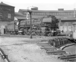 01 149 wartet im Bw Nürnberg Hbf auf den nächsten Einsatz. (13.02.1967) <i>Foto: Burkhard Wollny</i>