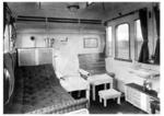 Innenansicht eines Kranken- oder Krankensalonwagen, hier scheinbar ein entsprechend    hergerichtetet Abteilwagen der Gattung vermutlich C4kr Pr.. oder BC4kr Pr..!  (1929) <i>Foto: RVM</i>