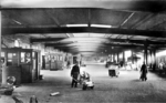 Blick in den Güterschuppen der Ga Köln-Kalk Nord. (1934) <i>Foto: RVM</i>