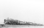 39 013 (Bw Eisenach) + 01 093 (Bw Frankfurt/M-1) vor D 46 kurz hinter Gerstungen auf der Fahrt nach Frankfurt. Der kleine Ort wurde nach 1945 als innerdeutscher Grenzbahnhof auf der Strecke Bebra - Erfurt bekannt. (20.07.1935) <i>Foto: DLA Darmstadt</i>