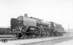 Die fabrikneue 03 052 in ihrem Heimat-Bw Köln Betriebsbahnhof. Die Lok verblieb nach 1945 bei der PKP. (14.08.1931) <i>Foto: DLA Darmstadt</i>