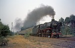 012 077-4 (01 1077) vor D 1334 auf dem Weg nach Rheine südlich von Meppen. (28.08.1973) <i>Foto: Wolfgang Bügel</i>