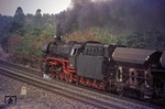 Nachschuss auf 042 105-7 (41 105) vor Gag 61298 bei Meppen. (29.08.1973) <i>Foto: Wolfgang Bügel</i>