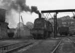 Pfingstruhe im Bw Aalen: 078 293-8 (78 293) wartet auf den nächsten Einsatz. (25.05.1969) <i>Foto: Wolfgang Bügel</i>