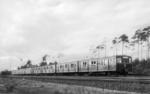 Ein S-Bahnzug bei Berlin-Wulheide. (1936) <i>Foto: DLA Darmstadt</i>